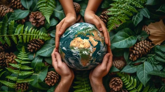 Earth and Hands